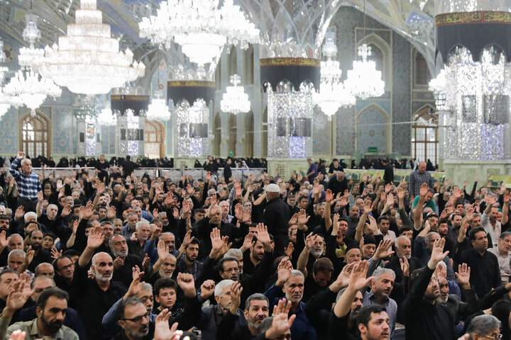 Photos: Arbaeen mourning ceremony held at Imam Reza holy shrine