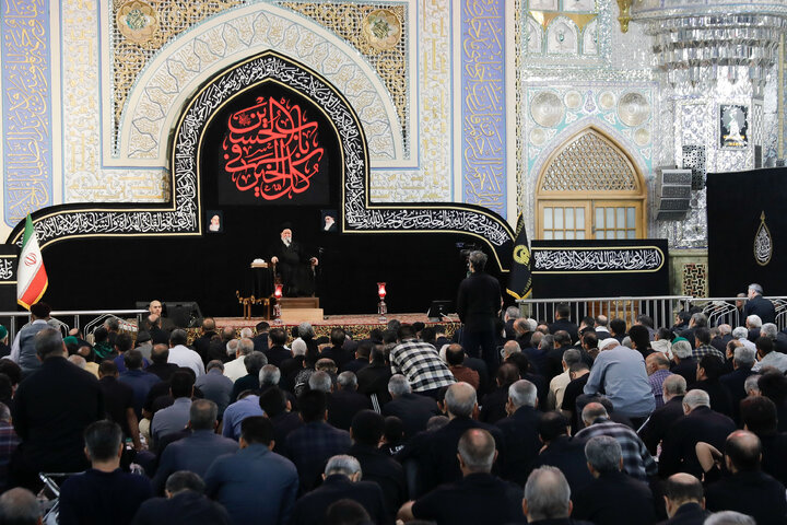 Photos: Arbaeen mourning ceremony held at Imam Reza holy shrine