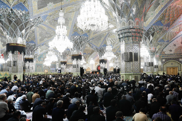 Photos: Arbaeen mourning ceremony held at Imam Reza holy shrine