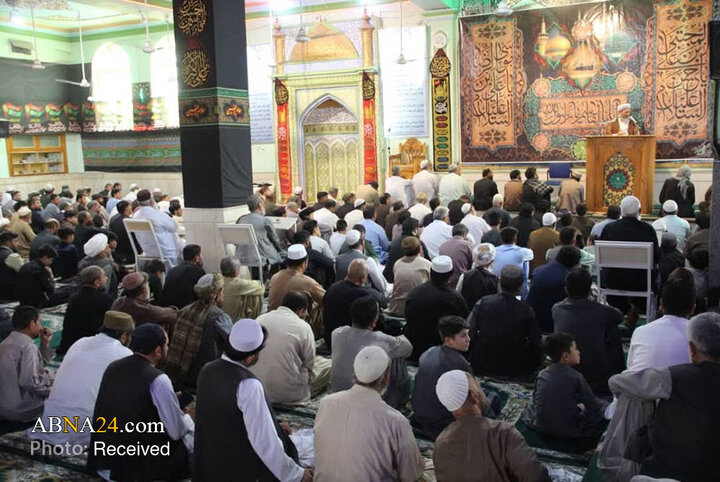گزارش تصویری | مراسم اربعین حسینی(ع) و اقامه نماز جمعه در مسجد جامع فاطمیه قندهار