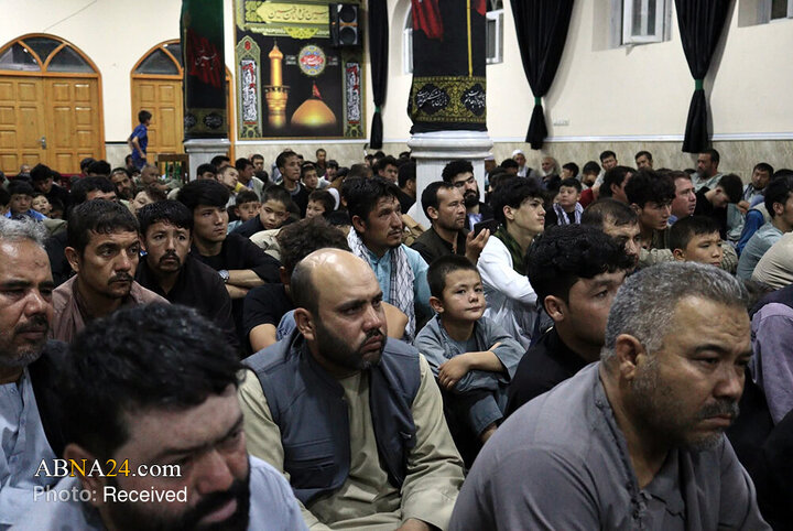تجلیل از اربعین حسینی در مسجد جامع حسینی شرق کابل
