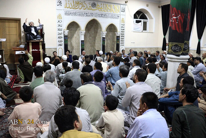گزارش تصویری | تجلیل از اربعین حسینی در مسجد جامع حسینی شرق کابل