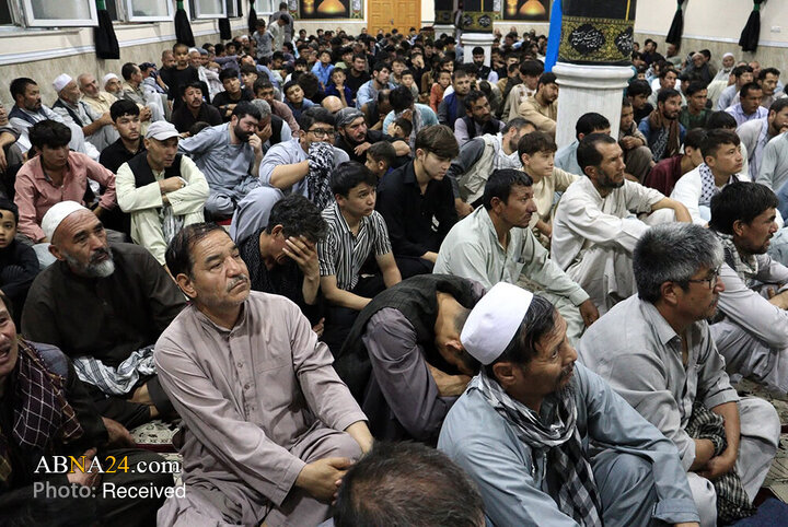 تجلیل از اربعین حسینی در مسجد جامع حسینی شرق کابل