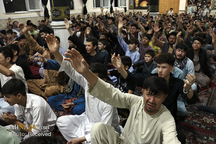 تجلیل از اربعین حسینی در مسجد جامع حسینی شرق کابل