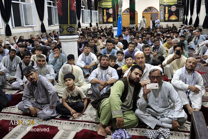 تجلیل از اربعین حسینی در مسجد جامع حسینی شرق کابل