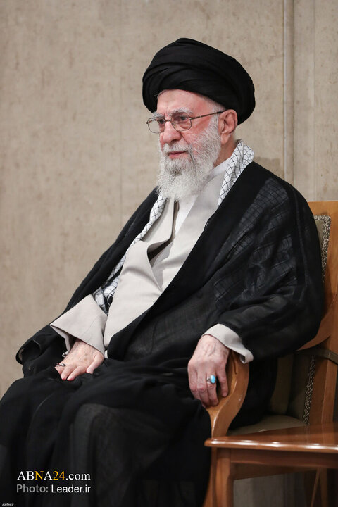 عزاداری شهادت امام رضا (ع) با حضور رهبر معظم انقلاب