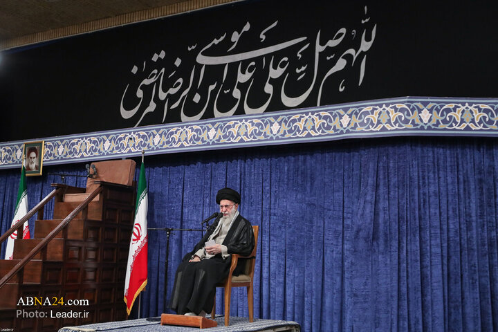 عزاداری شهادت امام رضا (ع) با حضور رهبر معظم انقلاب
