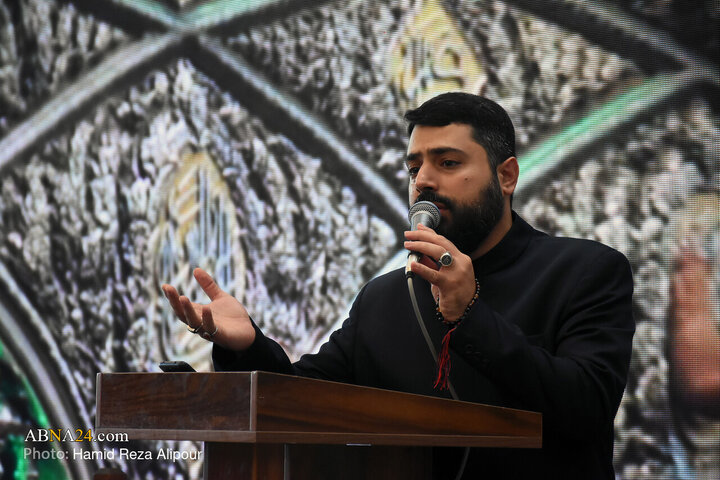 مراسم عزاداری سالروز شهادت امام رضا(ع) در جوار بارگاه حضرت فاطمه اخری(س)