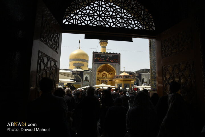 گزارش تصویری | عزاداری شهادت امام رضا (ع) در مشهد مقدس _ ۲
