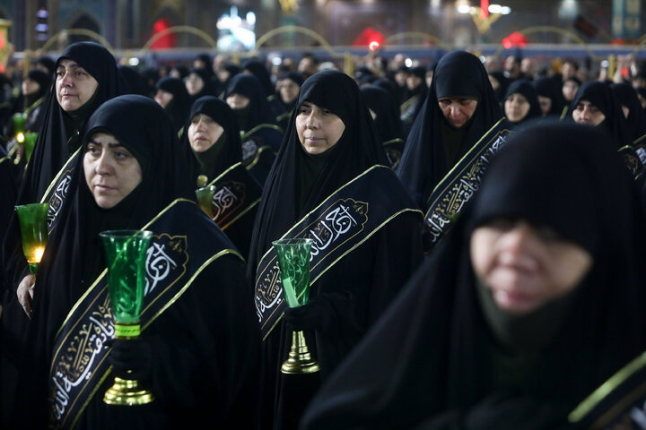 Photos (2): Khotbeh-Khani ceremony held at shrine on eve of Imam Reza’s martyrdom