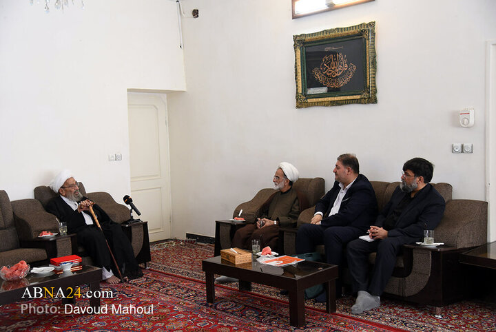 دیدار مسئولان خبرگزاری اهل‌بیت(ع) با علمای حوزه علمیه خراسان