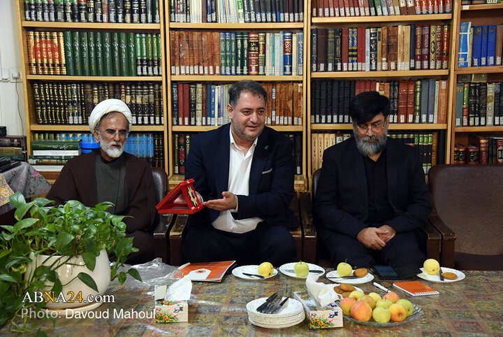 دیدار مسئولان خبرگزاری اهل‌بیت(ع) با علمای حوزه علمیه خراسان