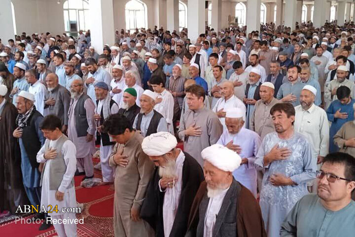 اقامه نماز جمعه در غرب کابل به امامت استاد نورعلی فهیمی
