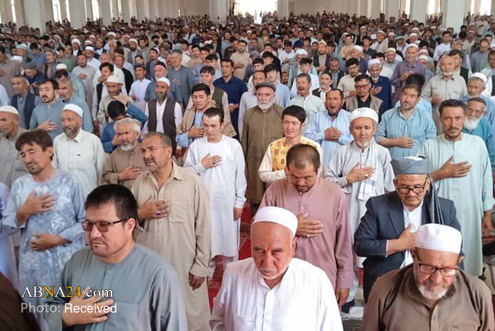 اقامه نماز جمعه در غرب کابل به امامت استاد نورعلی فهیمی