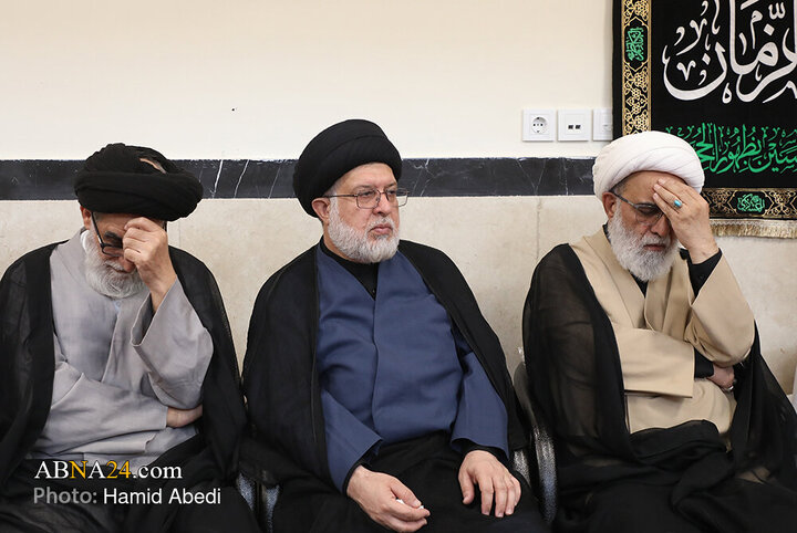 مراسم عزاداری روز شهادت امام حسن عسکری(ع) با حضور آیت الله العظمی مکارم شیرازی