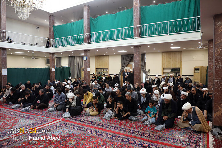 مراسم عزاداری روز شهادت امام حسن عسکری(ع) با حضور آیت الله العظمی مکارم شیرازی