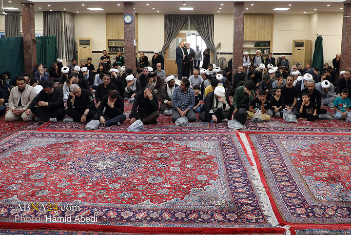 مراسم عزاداری روز شهادت امام حسن عسکری(ع) با حضور آیت الله العظمی مکارم شیرازی