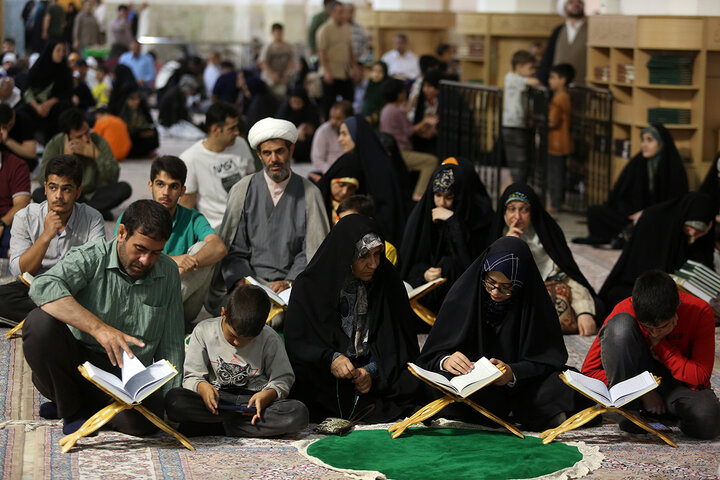 Photos: Quran recitation ceremony coincides with beginning of Imam Mahdi's Imamat held at Hazrat Masoumeh holy shrine