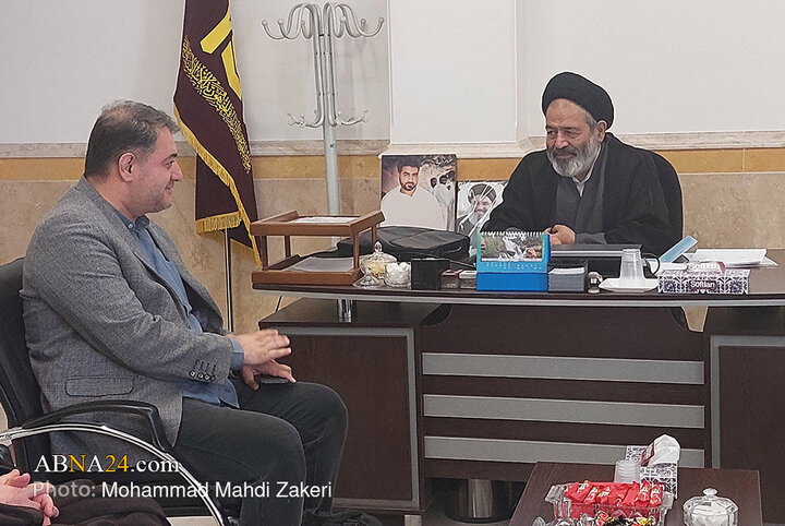 دیدار مدیر مسئول خبرگزاری ابنا با نماینده ولی‌فقیه در امور حج و زیارت