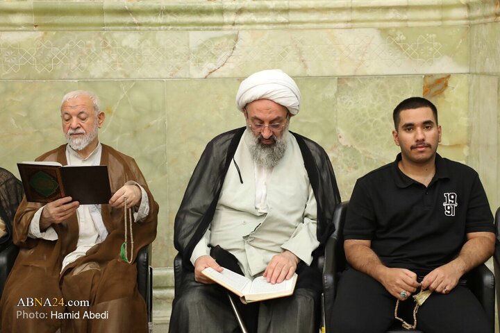 مراسم بزرگداشت آیت الله بهاءالدینی در مسجد اعظم قم