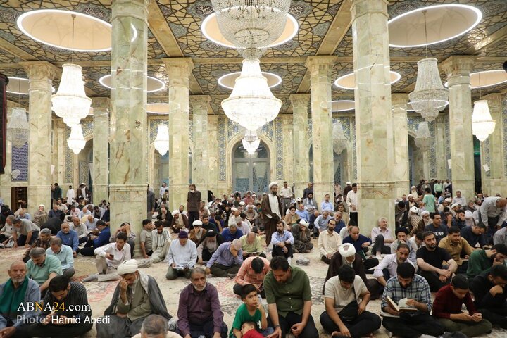 گزارش تصویری | مراسم بزرگداشت آیت الله بهاءالدینی در مسجد اعظم قم