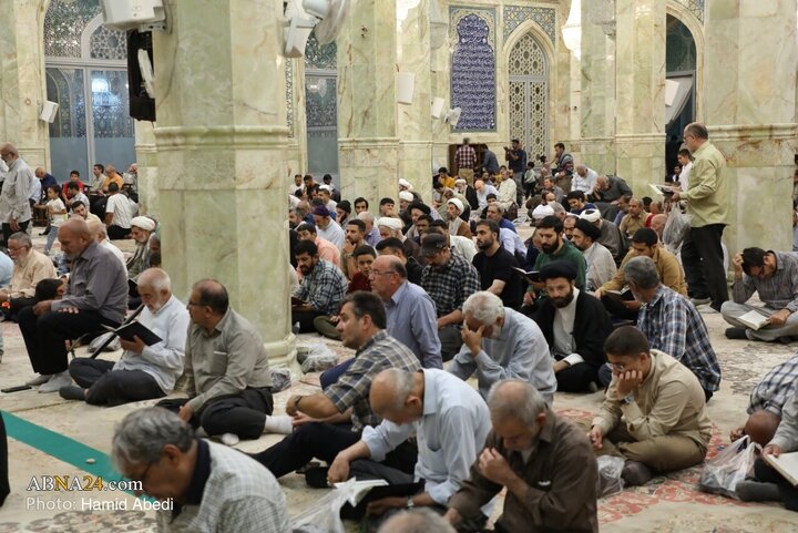 مراسم بزرگداشت آیت الله بهاءالدینی در مسجد اعظم قم