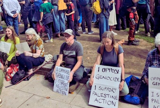 UK police arrest near 900 in protest against Palestine Action ban