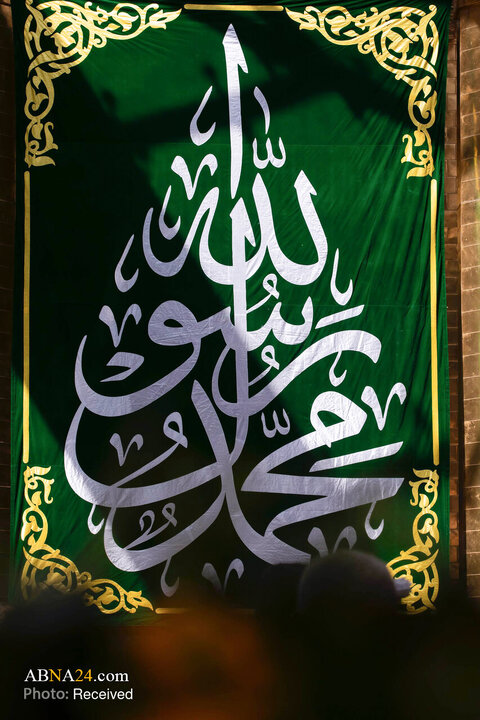 عطر میلاد پیامبر(ص) و امام صادق (ع) در حریم سقای کربلا