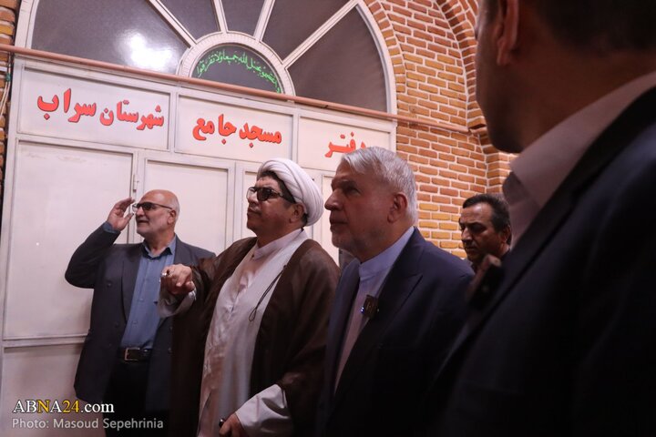 سفر وزیر میراث فرهنگی،گردشگری و صنایع دستی به شهرستان سراب
