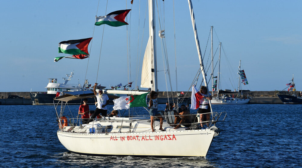 Global Sumud Flotilla departs Tunisia for Gaza