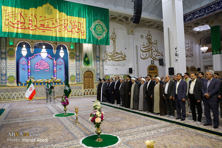 آیین خطبه خوانی خادمان حرم حضرت فاطمه معصومه(س)