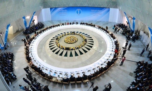 Al-Azhar delegation attends Eighth Congress of World Religious Leaders in Astana