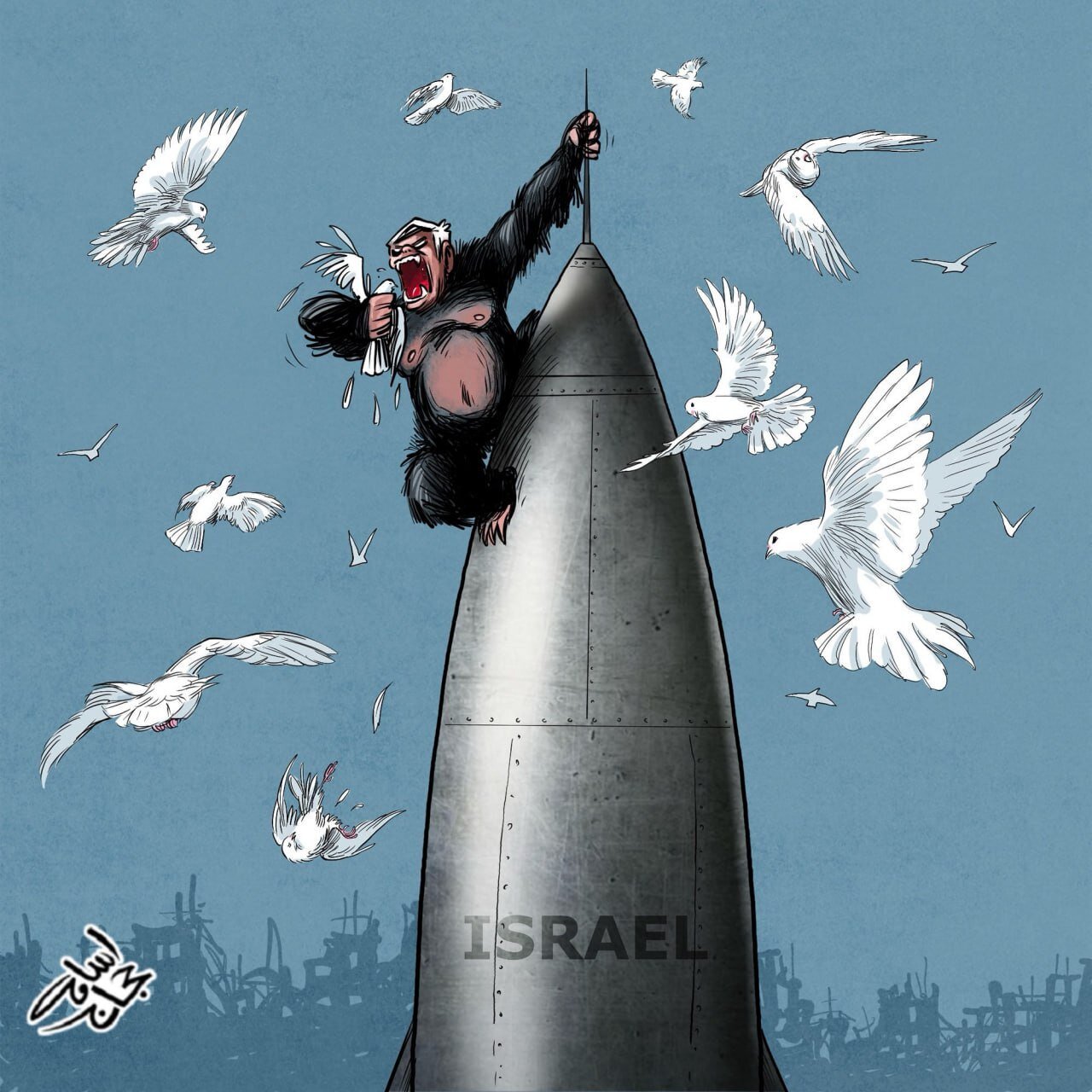 Cartoon: Is Israel King Kong?