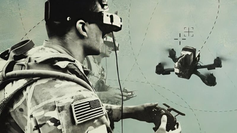 Why is the U.S. military lagging in drone warfare?