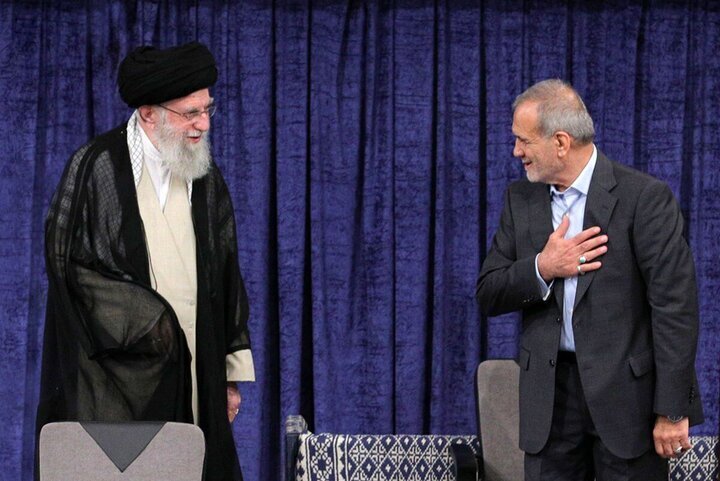 Pres. Pezeshkian meets Supreme Leader ahead of UN General Assembly