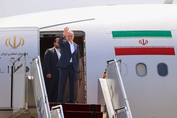 Iran President departs for UN General Assembly in New York