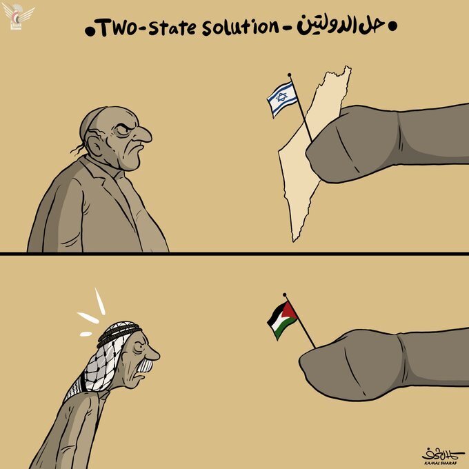 Cartoon: Two-State Solution!
