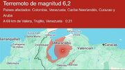 Un terremoto de 6,3 grados sacude Venezuela