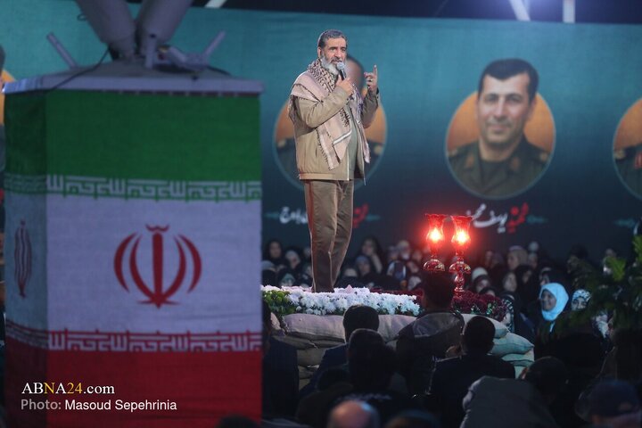 مراسم «شب های پرستاره» در گلزار شهدای وادی رحمت تبریز
