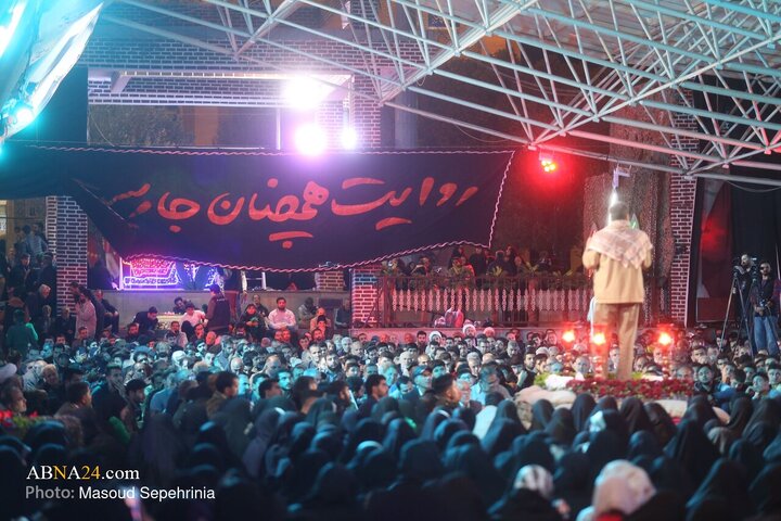 مراسم «شب های پرستاره» در گلزار شهدای وادی رحمت تبریز