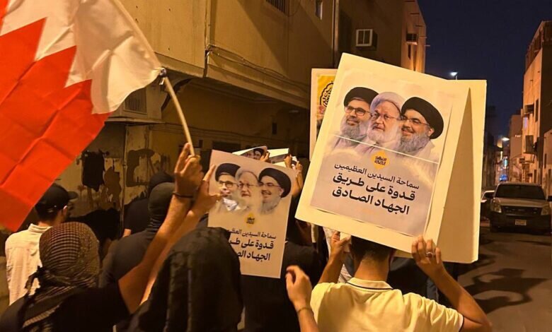 پیام زندانیان بحرین در نخستین سالگرد شهادت سید حسن نصرالله