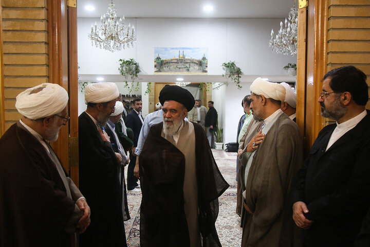 Photos: First martyrdom anniversary of Sayyed Nasrallah held at Hazrat Masoumeh holy shrine