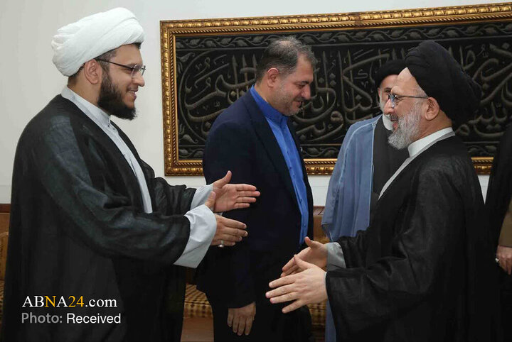 دیدار معاون بین الملل مجمع جهانی اهل بیت(ع) با علامه سید علی فضل الله