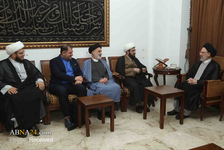 دیدار معاون بین الملل مجمع جهانی اهل بیت(ع) با علامه سید علی فضل الله