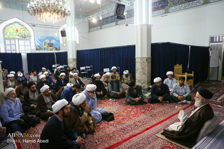 گزارش تصویری | جلسه درس اخلاق طلاب مرکز تخصصی تمدن نوین اسلامی