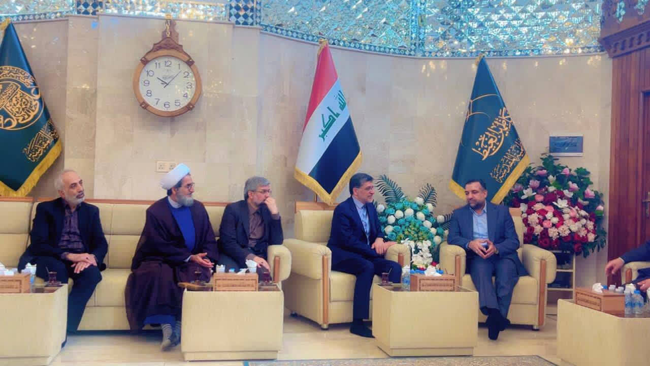 Astan Quds Razavi’s delegation meets head of Iraq’s Shia Endowment Office