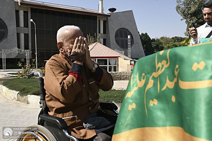 Photos: Servants of Abdol-Azim shrine attend Kahrizak Charity Sanatorium