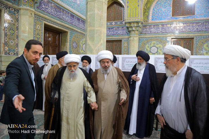 گزارش تصویری | جشن بزرگ میلاد امام حسن عسکری (ع) در قم