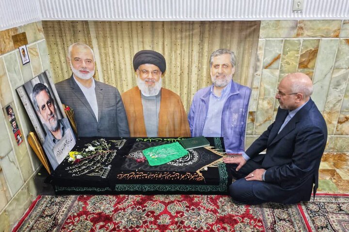 Photos: Iran's Parliament Speaker visits Hazrat Masoumeh holy shrine