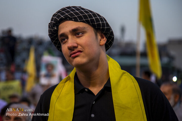 اجتماع مردمی «انا علی العهد» در تهران